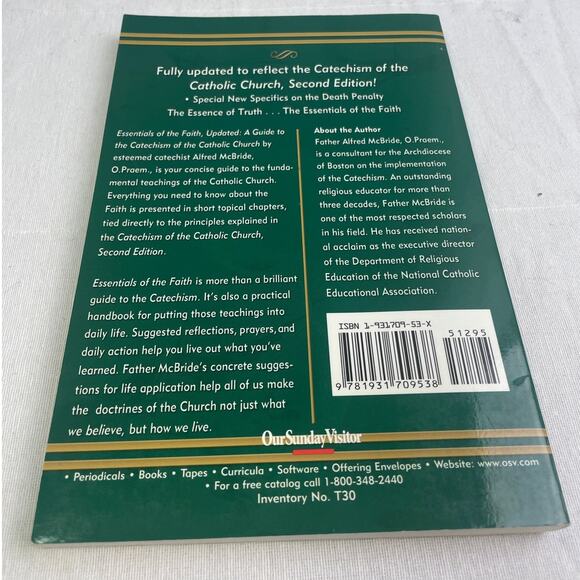 Vintage 1997 Essentials of Faith Updated Guide to Catechism of Catholic Church - Picture 3 of 3
